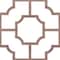 Ekena Millwork 33W x 33H x 38T Small Bradley Decorative Fretwork Wood Ceiling Panels, Walnut CELW33X33X0375BRDWA - alternate 10